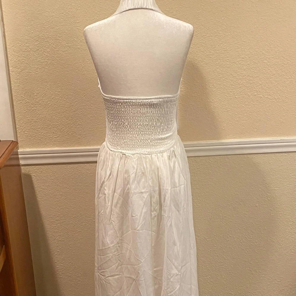 Princess Polly White Halter Maxi Dress - Picture 9 of 9